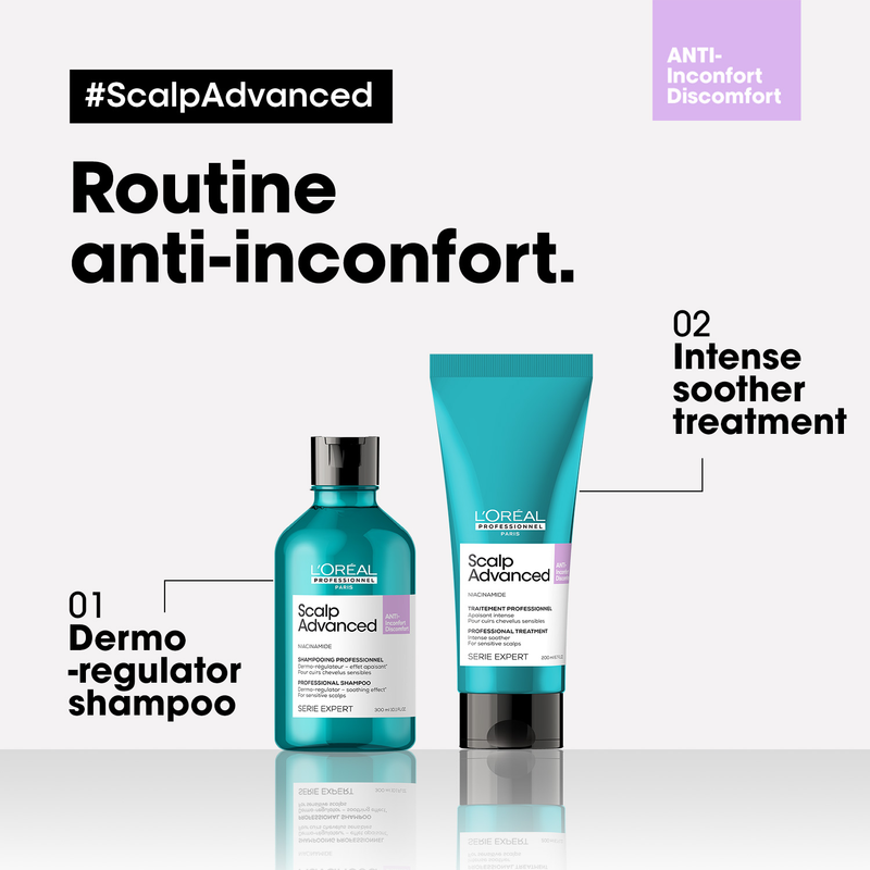 Serie Expert Scalp Advanced Anti-Discomfort Dermo-regulator Shampoo, 300 ml